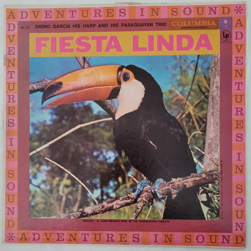 Digno Garcia His Harp and His Paraguayan Trio: Fiesta Linda Vinyl Record